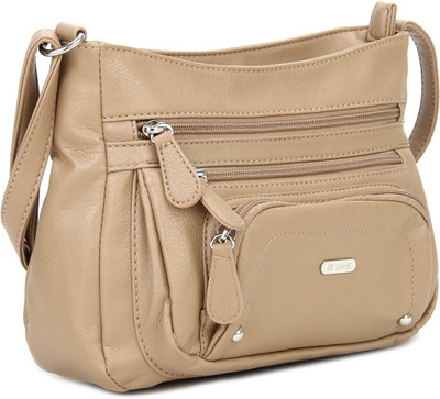 

Lavie Women Casual Brown Sling Bag