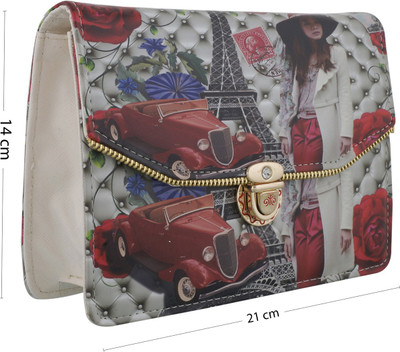 

Irish Women Casual Multicolor Leatherette Sling Bag