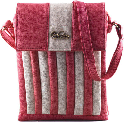 

Voaka Girls Casual Red, Beige PU Sling Bag, Beige;red