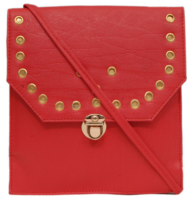 

Borse Women Evening/Party Red PU Sling Bag