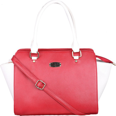 

Speedex Fashions Women Casual Maroon, White PU Sling Bag