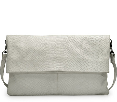 

Phive Rivers Women Casual White Genuine Leather Sling Bag