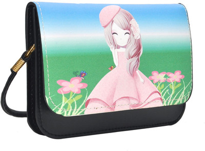 

Hawai Women Evening/Party Multicolor PU Sling Bag