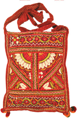 

Minky's Decor Women Casual Multicolor Cotton Sling Bag