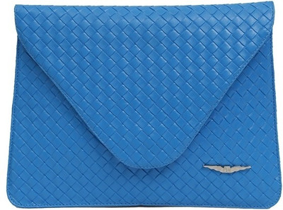 Lino Perros Women Casual Blue PU Sling Bag