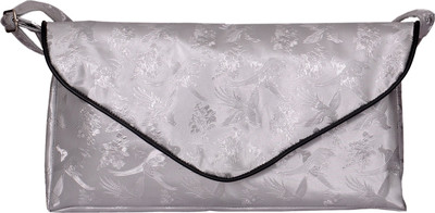 

Zakina Girls Silver Rexine Sling Bag