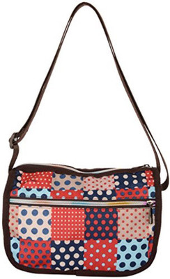 

SurprizeMe Women Casual Multicolor Nylon Sling Bag