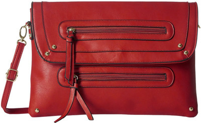 

Stella Ricci Women Casual Red PU Sling Bag