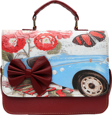 

Hawai Women Evening/Party Multicolor PU Sling Bag