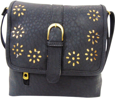 

Estoss Women Black PU Sling Bag