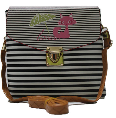 

10thplanetsales Girls Casual Multicolor Rexine Sling Bag