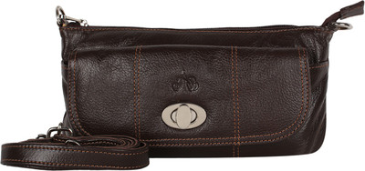 

Atlaa Batlaa Women Casual Brown PU Sling Bag