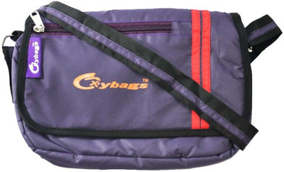 

JG Shoppe Women Casual Purple Nylon Sling Bag