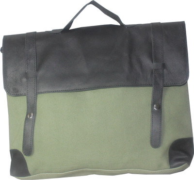 Moda Desire Women Casual Green Canvas Sling Bag