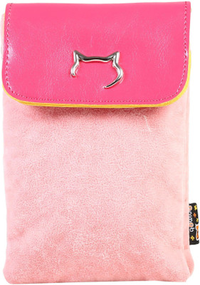 

FabSeasons Women Casual Pink Velvet Sling Bag
