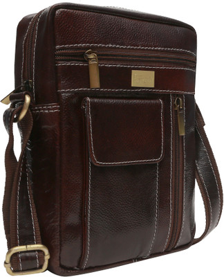 

Cuzdan Men Formal Brown Genuine Leather Messenger Bag