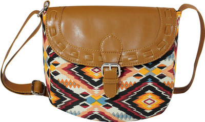 

Lychee Bags Women Casual White, Yellow PU Sling Bag