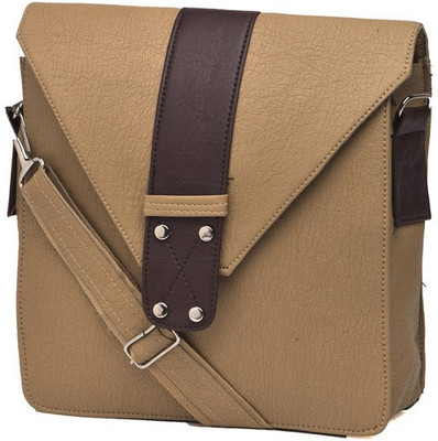 

Igypsy Girls Formal Khaki Leatherette Sling Bag