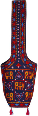 

Rajrang Women Casual Blue, Orange, Red Cotton Sling Bag