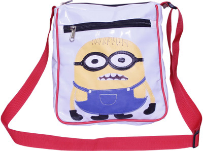 

Kidzbash Girls White Leatherette Shoulder Bag