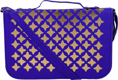 

Coash Women Blue PU Sling Bag