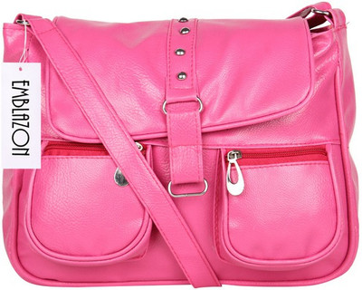 

Lambency Men & Women Casual Multicolor PU Sling Bag