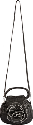 Starz Women Casual Black PU Sling Bag
