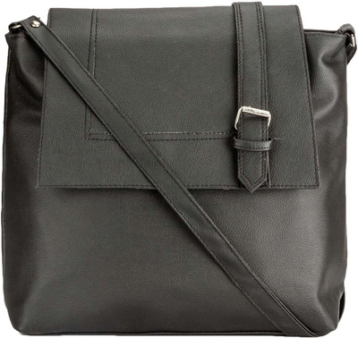 

Stylezone Women Casual Black PU Sling Bag