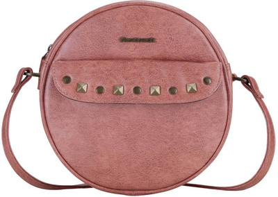 

Fastrack Women Casual Pink Leatherette Sling Bag