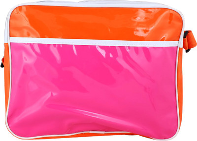 

Super Drool Boys & Girls Casual Orange PU Sling Bag