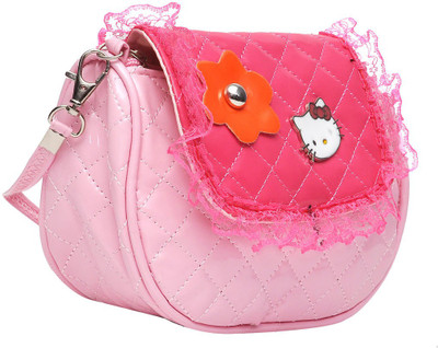 

Hawai Women Evening/Party Pink PU Sling Bag