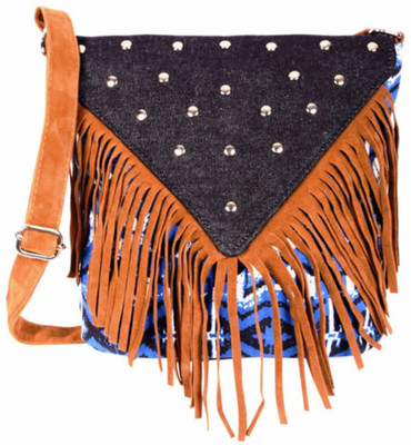 

Kanvas Katha Women Casual Multicolor Canvas Sling Bag