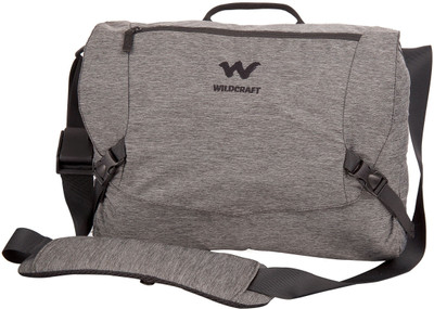 

Wildcraft Men Casual Black Polyester Messenger Bag