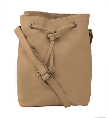 

Bagsy Malone Women Formal Beige PU Sling Bag