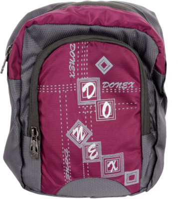 

Donex Boys Casual Purple, Grey Nylon Sling Bag, Grey;purple