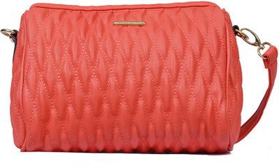 

Diana Korr Women Casual Pink PU Sling Bag