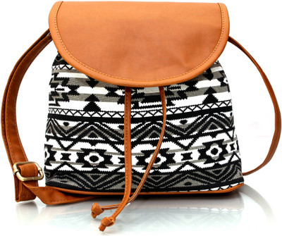 

Lychee Bags Women Casual Multicolor PU Sling Bag
