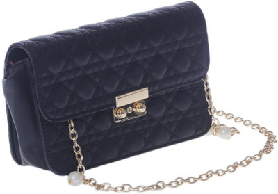 

Satchel Bags & Accessories Women Casual Black PU Sling Bag