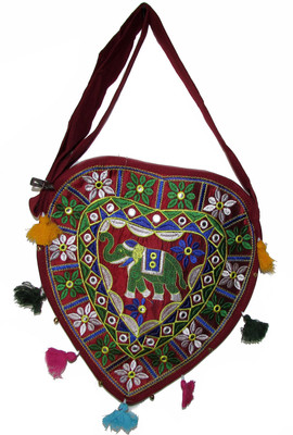 

Adara Collections Women Casual Multicolor Cotton Sling Bag