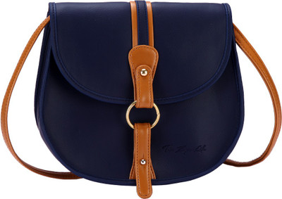 

The Zoya Life Women Formal Blue PU Sling Bag