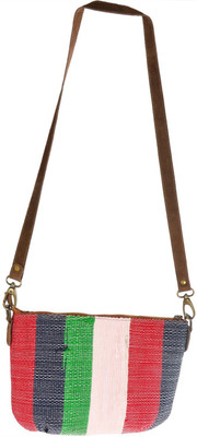 

Mankha Women Evening/Party Multicolor Canvas Sling Bag