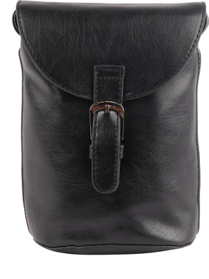 

Tamirha Women Black Rexine Sling Bag