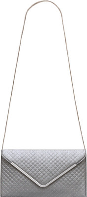 

Fostelo Women Casual Silver PU Sling Bag