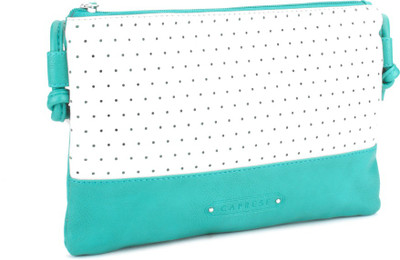 

Caprese Women Casual White, Green Shoulder Bag, Green;white