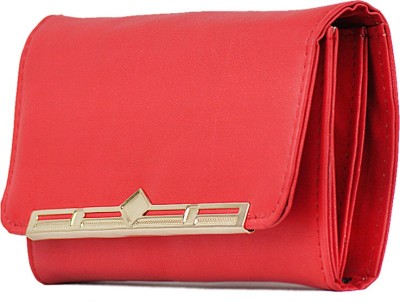 

AFRE Women Casual Red PU Clutch