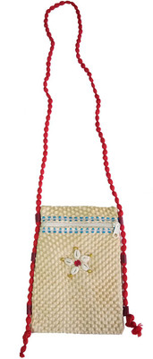 

CraftEra Girls Casual Brown Jute Shoulder Bag