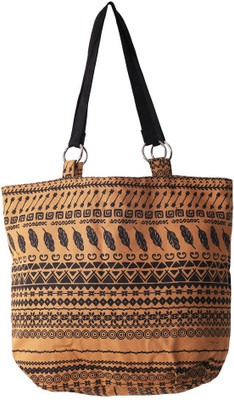 

Bag Factory Girls Casual Khaki Canvas Shoulder Bag
