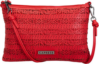 

Caprese Women Casual Red Leatherette Sling Bag