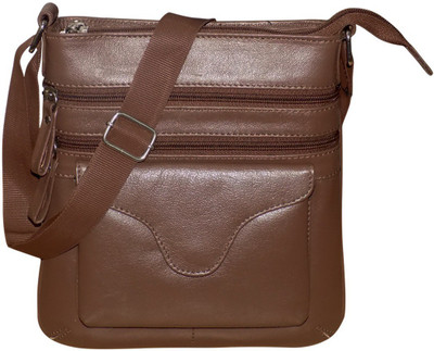 

Kan Premium Quality Leather Travel Document Holder for Unisex(Brown)
