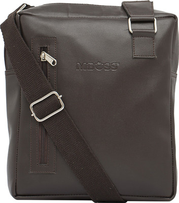 

Mboss Men & Women Casual Brown Leatherette Sling Bag